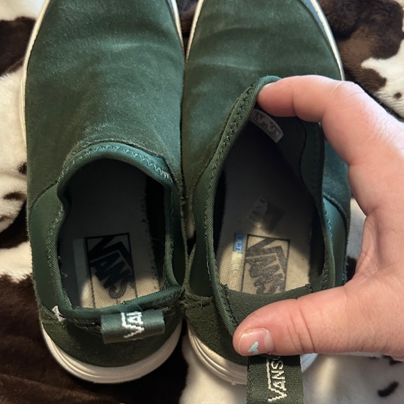 Vans Green Slip-On Shoes - Picture 8 of 9